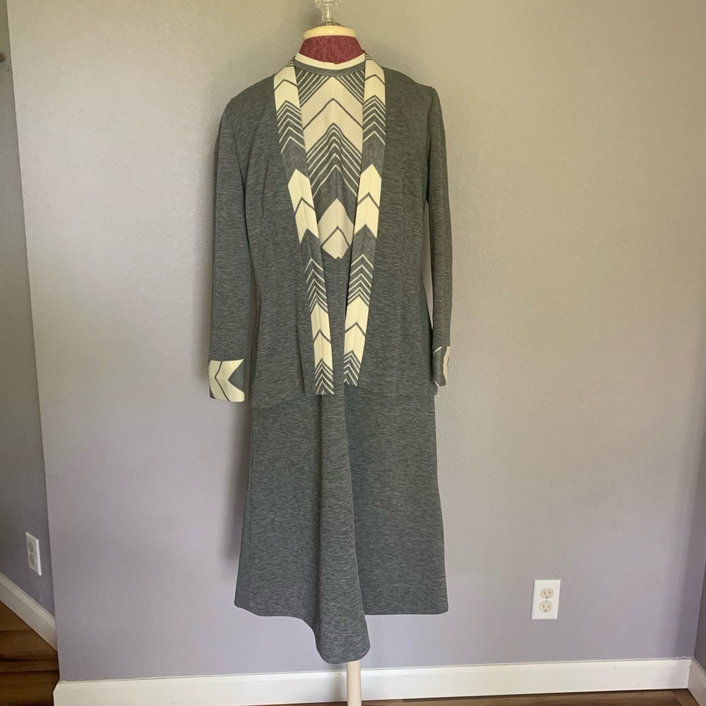 Vintage dress and coat